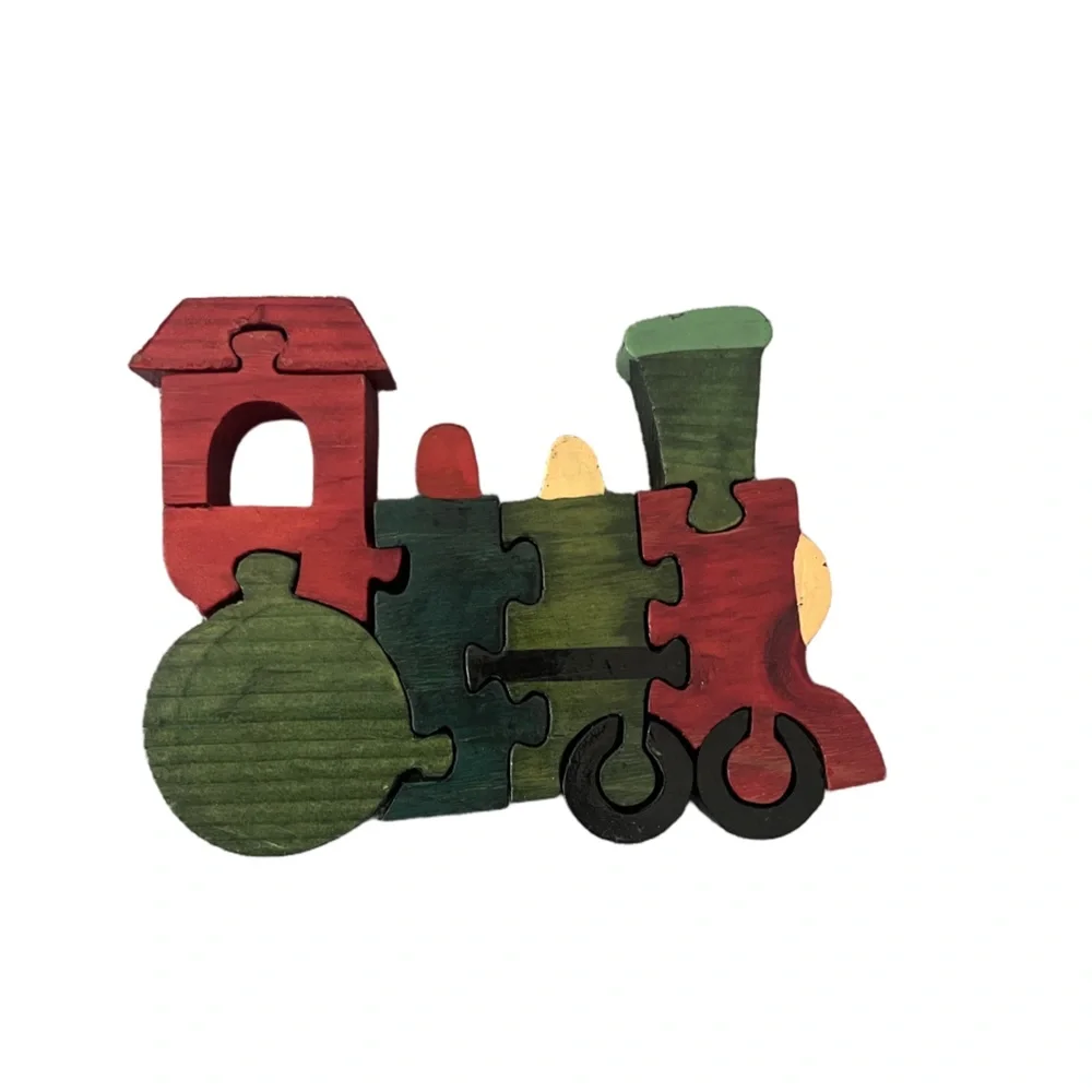 Colorful Wooden Puzzle Toy